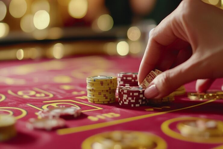 Live dealer baccarat table on mobile phone Live dealer baccarat table on mobile phone